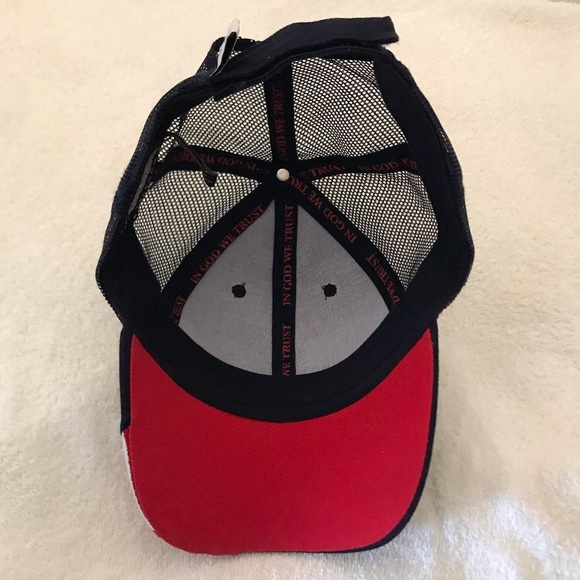 Rock Point Authentic FREEDOM Collection American Flag Adjustable Ball Cap - Picture 11 of 16